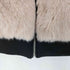 ベルシュカ BERSHKA ミックスフェイクファー ジャケット レディース import:M