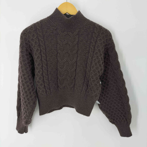 エヌナチュラルビューティーベーシック N.NATURAL BEAUTY BASIC ケーブルニットセットアップ レディース M