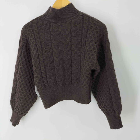 エヌナチュラルビューティーベーシック N.NATURAL BEAUTY BASIC ケーブルニットセットアップ レディース M