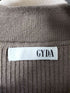 ジェイダ GYDA 23aw ZIP リブニットタイト LONGワンピース. レディース FREE