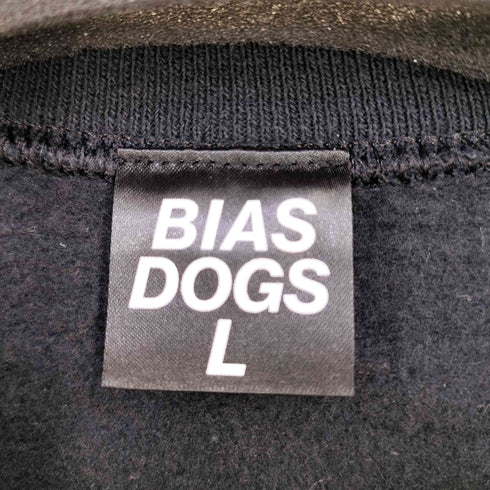 BIAS DOGS GUIDELINE クルーネックスウェット メンズ JPN:L