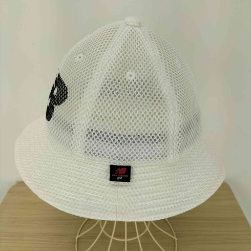 ニューバランス NEW BALANCE GOLF ロゴデザインメッシュハット レディース