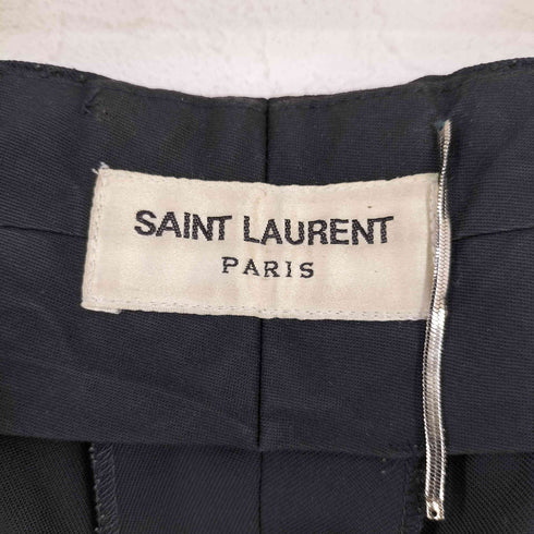 サンローラン Saint Laurent エディ期 ジップポケット 2タックスラックス メンズ 46