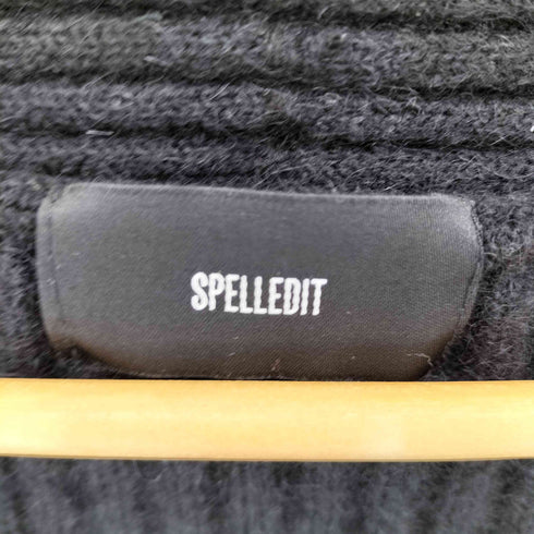 SPELLEDIT スクープネック L/S リブニット レディース FREE