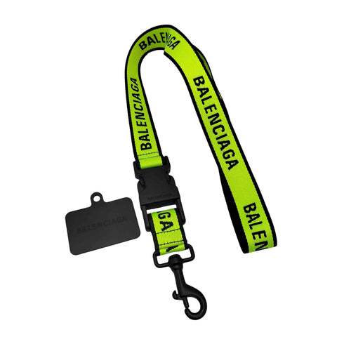 バレンシアガ BALENCIAGA PHONE HOLDER フォン ホルダー ロゴ ライン ストラップ スマホアクセサリー メンズ
