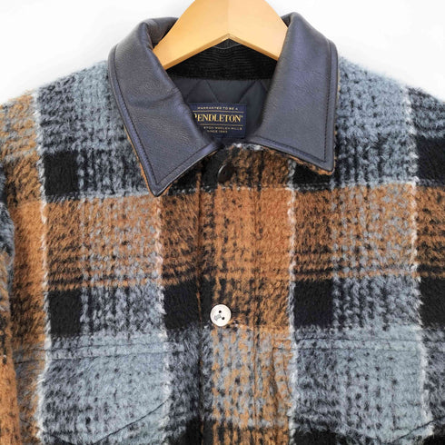 ビルウォールレザー BILL WALL LEATHER 別注 バックキルト ワイド CPO ブルゾン メンズ import:L
