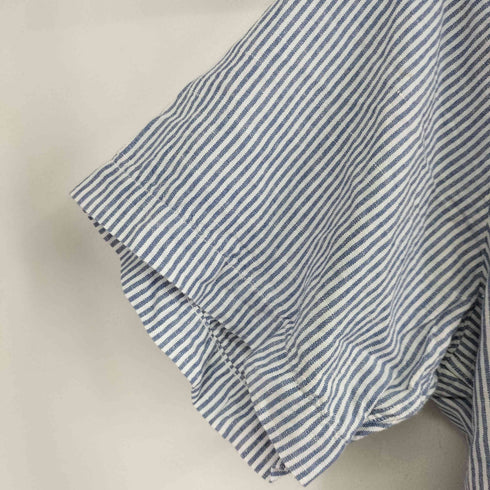 ギットマンブラザーズ GITMAN BROS. MADE IN USA ストライプ S/S 開襟シャツ メンズ JPN:L