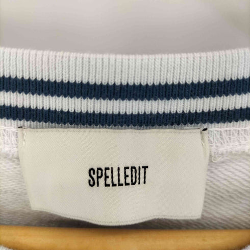 SPELLEDIT コットン 両面プリントスウェット レディース