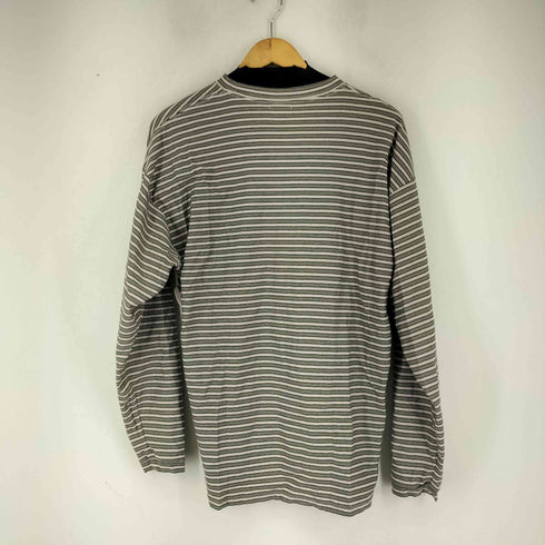 スティーブンアラン Steven Alan オーガニックコットンボーダーロングスリーブT メンズ JPN:M