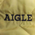 エーグル AIGLE シンク グリーン パーカー リバーシブル 中綿ジャケット メンズ import:L