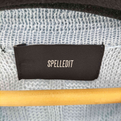 ケーブル編み ローゲージ L/S ニットポロカーディガン レディース FREE