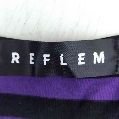 レフレム REFLEM ダメージタンクトップ ボーダー レディース FREE