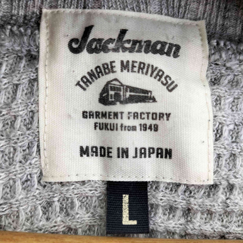 ジャックマン Jackman ワッフル ミッドネック サーマル メンズ JPN:L