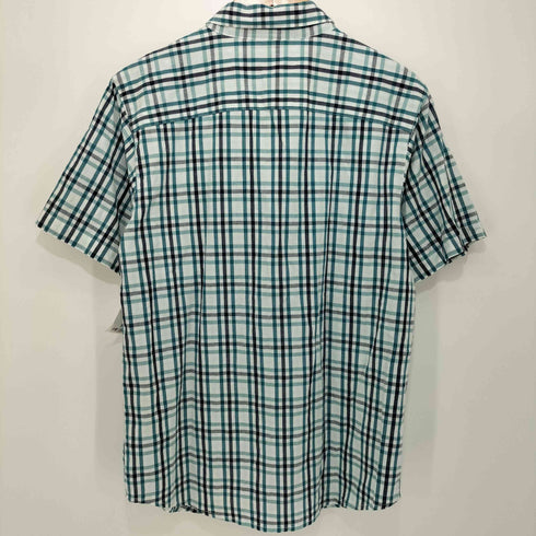 コロンビア Columbia チェック柄 ボタンダウン ショートスリーブシャツ メンズ import:M