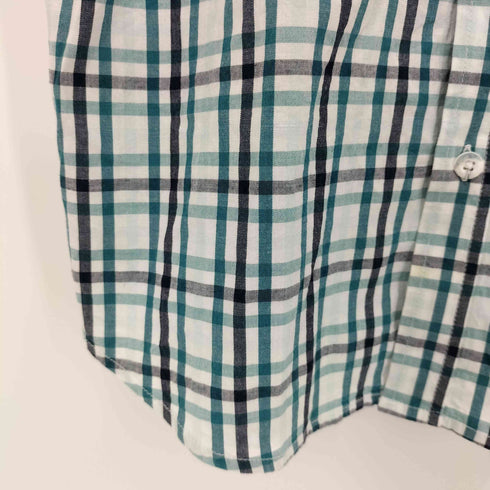 コロンビア Columbia チェック柄 ボタンダウン ショートスリーブシャツ メンズ import:M