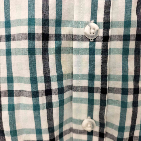コロンビア Columbia チェック柄 ボタンダウン ショートスリーブシャツ メンズ import:M