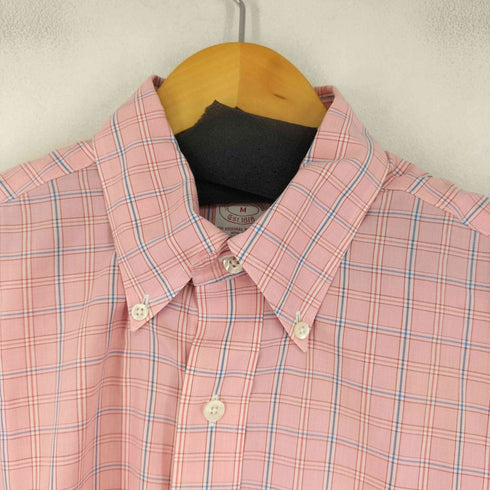 ブルックスブラザーズ BROOKS BROTHERS チェック S/S BDシャツ メンズ JPN:M