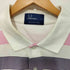 フレッドペリー FRED PERRY ボーダー柄 ロゴ刺繍 ショートスリーブ ポロシャツ メンズ import:S