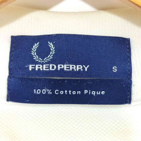 フレッドペリー FRED PERRY ボーダー柄 ロゴ刺繍 ショートスリーブ ポロシャツ メンズ import:S