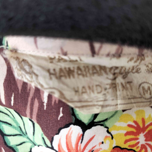 PALI HAWAIIAN STYLE 50S S/S 総柄アロハシャツ メンズ import:M