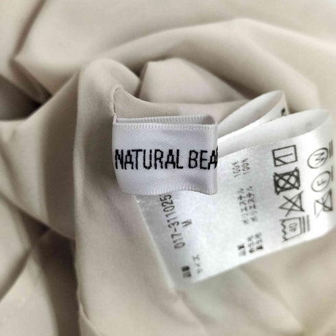 ナチュラルビューティーベーシック NATURAL BEAUTY BASIC 楊柳プリーツブラウス レディース JPN:M