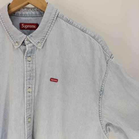 シュプリーム Supreme 24SS Small Box Shirt Denim スモールボックス シャツ デニム メンズ import:XL