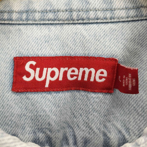 シュプリーム Supreme 24SS Small Box Shirt Denim スモールボックス シャツ デニム メンズ import:XL