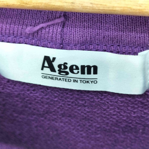エージェム Agem PVCポケット パーカー メンズ FREE