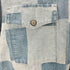 ウエストオーバーオールズ WESTOVERALLS Patchwork track shirt メンズ