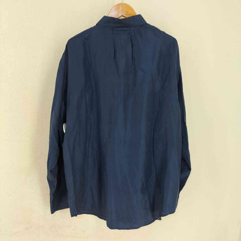 CREATIVE EDGE シルクサテン レギュラーカラーシャツ メンズ import:L