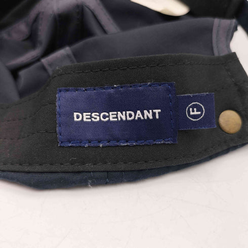 ディセンダント DESCENDANT 22AW CETUS 6PANEL CAP UNDER THE CURRENT シータス 6パネル キャップ メンズ FREE