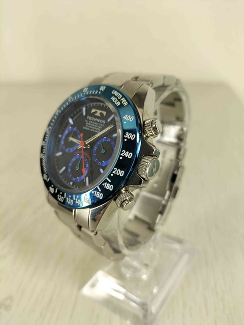 TECHNOS TSM401 クオーツ腕時計 メンズ