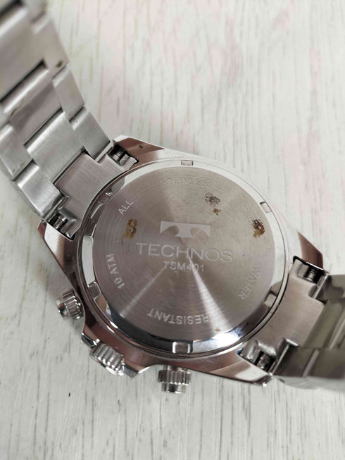 TECHNOS TSM401 クオーツ腕時計 メンズ