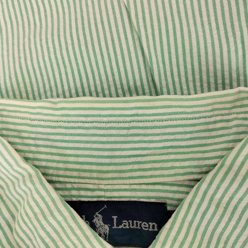 ラルフローレン RALPH LAUREN 90s blake シアサッカーシャツ メンズ JPN:2