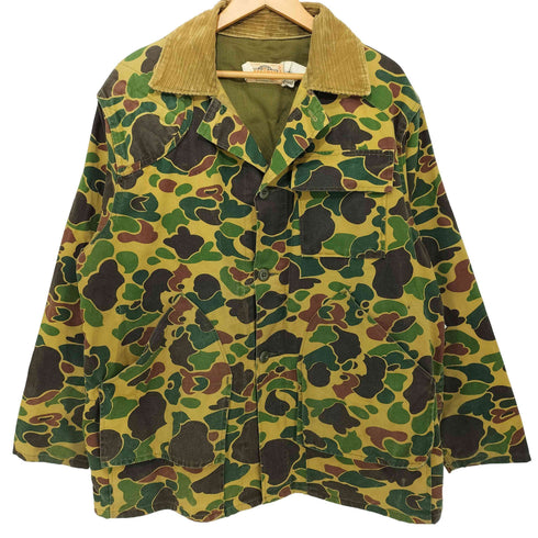 サフトバック SAFTBAK 70-80s MADE IN USA カモフラ ハンティングジャケット メンズ