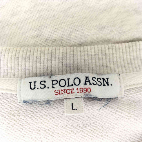 ユーエスポロアッスン U.S.POLO ASSN 刺しゅうクルーネックスウェット メンズ JPN:L