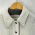 ザラ ZARA フリンジデザイン ツイードジャケット レディース import:S