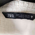 ザラ ZARA フリンジデザイン ツイードジャケット レディース import:S