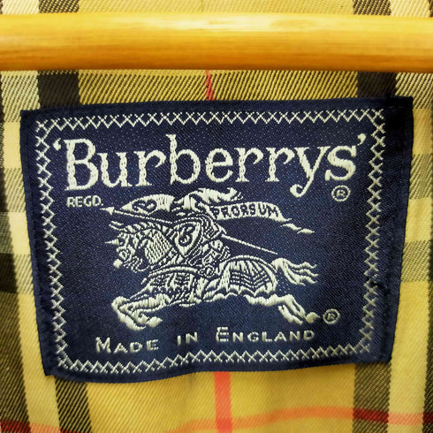 バーバリーズ BURBERRYS ノバチェック切替ステンカラーコート メンズ