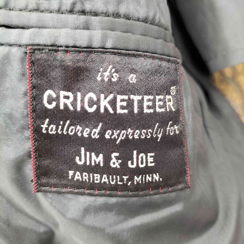 CRICKETEER 60-70s ペイズリー柄 3B テーラードジャケット ユニオンチケット メンズ