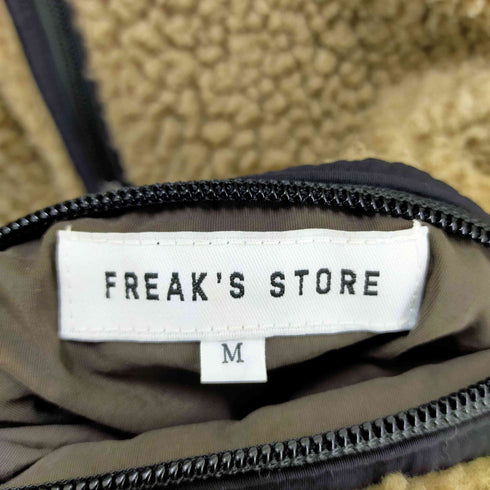 フリークスストア FREAKS STORE リバーシブルフリースジャケット メンズ M
