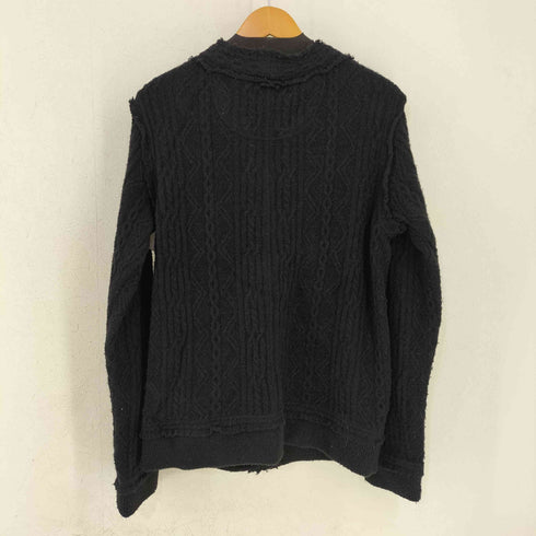 ホワイトマウンテニアリング WHITE MOUNTAINEERING 胡桃ボタン ウールナイロン カーディガン メンズ JPN:1