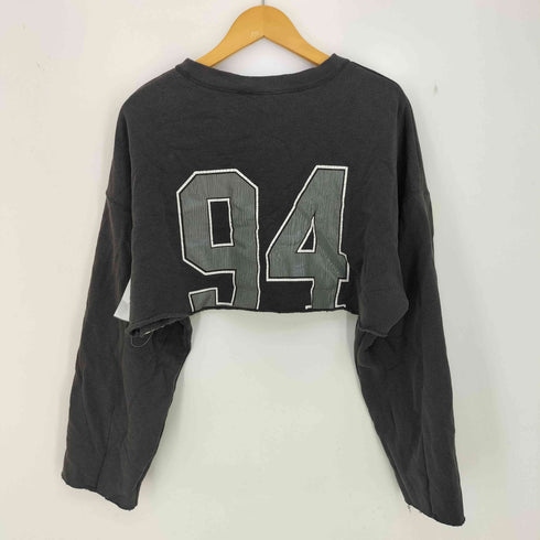 マウジー moussy CROPPED COLLEGE プルオーバー レディース FREE