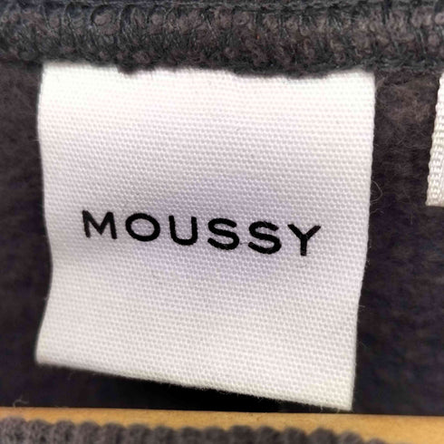 マウジー moussy CROPPED COLLEGE プルオーバー レディース FREE