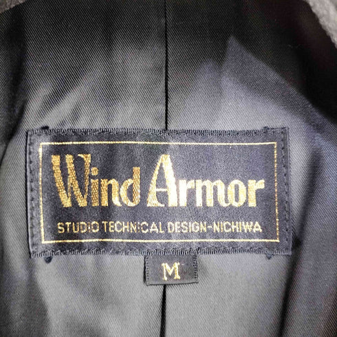 ウィンドアーマー Wind Armor カシミヤ ダブル テーラードジャケット メンズ M