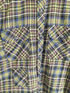 ウールリッチ WOOLRICH 50S復刻 MADE IN USA 3P 猫目ボタン チェックシャツ フラップポケット メンズ import:M