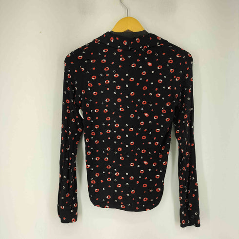 アニエスベー agnes b. PARIS 総柄ニットシャツ ドット レディース JPN:1