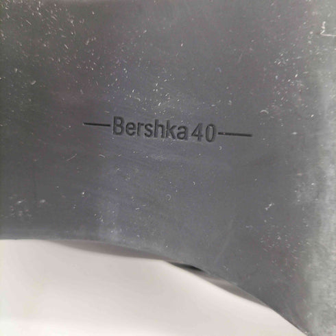 ベルシュカ BERSHKA サイドゴアチャンキーヒールブーツ レディース 40