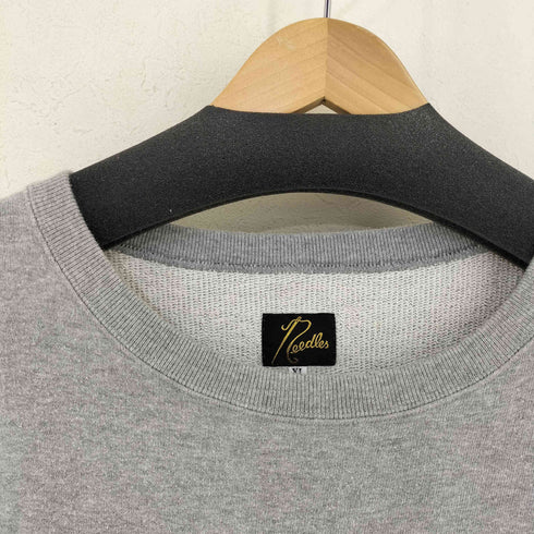ニードルズ Needles 別注 チェックロゴワッペン クルーネックスウェット メンズ JPN:XL