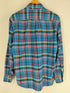 メゾンキツネ MAISON KITSUNE カラフルチェックL/S ワークシャツ メンズ import:M